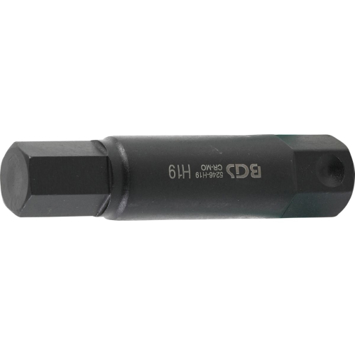 Bit Innensechskant, Antrieb 22mm, Gesamtlänge 100mm, Größe 17 - 24mm nach Wahl Bits Inbus